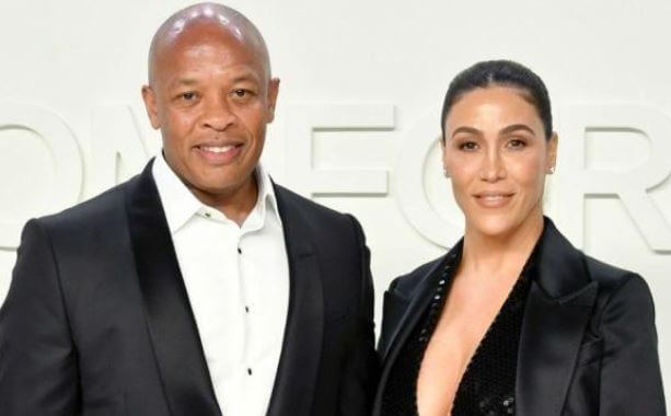 La Tanya Danielle Young father Dr. Dre with Nicole Young during their happier days.
